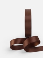 Лента атласная TEIRA, двухсторонняя, 20 мм, 25±1 м, коричневая №0850 - Фото 4