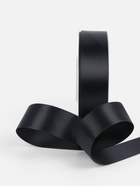 Лента атласная TEIRA, двухсторонняя, 25 мм, 25±1 м, чёрная №0030 - Фото 4