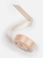 Лента атласная TEIRA, двухсторонняя, 25 мм, 25±1 м, светло-бежевая №112 - Фото 3