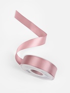 Лента атласная TEIRA, двухсторонняя, 25 мм, 25±1 м, нежно-розовая №164 - Фото 3