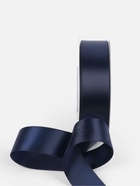 Лента атласная TEIRA, двухсторонняя, 25 мм, 25±1 м, тёмно-синяя №330 - Фото 2