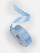 Лента атласная TEIRA, двухсторонняя, 25 мм, 25±1 м, светло-голубая №332 - Фото 3