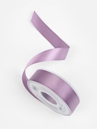 Лента атласная TEIRA, двухсторонняя, 25 мм, 25±1 м, сиреневая №0434 - Фото 3