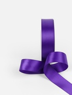 Лента атласная TEIRA, двухсторонняя, 25 мм, 25±1 м, фиолетовая №0470 - Фото 4