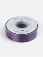 Лента атласная TEIRA, двухсторонняя, 25 мм, 25±1 м, фиолетовая №476 - Фото 3