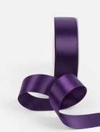 Лента атласная TEIRA, двухсторонняя, 25 мм, 25±1 м, фиолетовая №476 - Фото 4