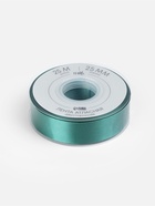 Лента атласная TEIRA, двухсторонняя, 25 мм, 25±1 м, зелёная №0589 - Фото 5