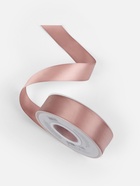 Лента атласная TEIRA, двухсторонняя, 25 мм, 25±1 м, бежевая - Фото 3