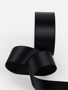 Лента атласная TEIRA, двухсторонняя, 38 мм, 25±1 м, чёрная №0030 - Фото 4