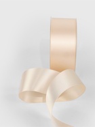 Лента атласная TEIRA, двухсторонняя, 38 мм, 25±1 м, светло-бежевая №112 - Фото 4