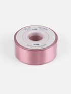 Лента атласная TEIRA, двухсторонняя, 38 мм, 25±1 м, тёмно-розовая №165 - Фото 5