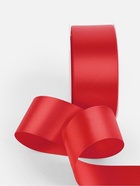 Лента атласная TEIRA, двухсторонняя, 38 мм, 25±1 м, красная №0250 - Фото 2