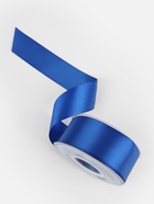 Лента атласная TEIRA, двухсторонняя, 38 мм, 25±1 м, синяя №0329 - Фото 3