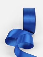 Лента атласная TEIRA, двухсторонняя, 38 мм, 25±1 м, синяя №0329 - Фото 4