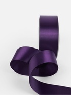 Лента атласная TEIRA, двухсторонняя, 38 мм, 25±1 м, фиолетовая №476 - Фото 4