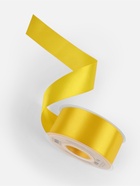 Лента атласная TEIRA, двухсторонняя, 38 мм, 25±1 м, жёлтая №0645 - Фото 3