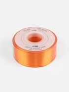 Лента атласная TEIRA, двухсторонняя, 38 мм, 25±1 м, ярко-оранжевый №751 - Фото 3