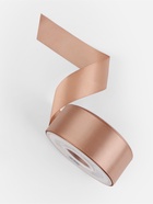 Лента атласная TEIRA, двухсторонняя, 38 мм, 25±1 м, бежевая №812 - Фото 1