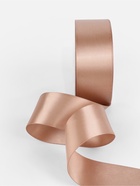 Лента атласная TEIRA, двухсторонняя, 38 мм, 25±1 м, бежевая №812 - Фото 2