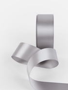 Лента атласная TEIRA, двухсторонняя, 38 мм, 25±1 м, цвет серебряный №837 - Фото 4