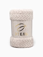 Плед «Этель» Zig-zag, 150×200 см, корал-флис, светло-серый - Фото 7