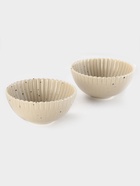 Салатники Доляна «Коралл», d=16.1 см, набор 2 шт., фарфор, бежевые - Фото 3