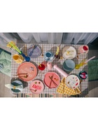 Тарелки SL Home «Уроки испанского: ¡Hasta mañana - Buenos dias», d=22 см, набор 2 шт., фарфор, белые, фиолетовые - Фото 10