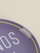 Тарелки SL Home «Уроки испанского: ¡Hasta mañana - Buenos dias», d=22 см, набор 2 шт., фарфор, белые, фиолетовые - Фото 5