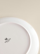 Тарелки SL Home «Уроки испанского: ¡Hasta mañana - Buenos dias», d=22 см, набор 2 шт., фарфор, белые, фиолетовые - Фото 6