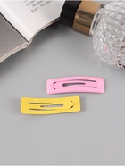 Заколки для волос «Милен», набор 5 шт., колор, 5 см, МИКС - Фото 3