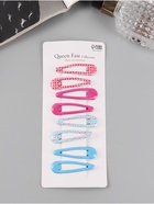 Заколки для волос «Флора», набор 8 шт., весна, 5 см, МИКС (комплект 2 шт) - фото 33411110