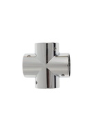 Муфта с 4-мя направлениями ТУНДРА, Х-образная, d=25 мм - фото 808647482