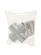 Муфта с 4-мя направлениями ТУНДРА, Х-образная, d=25 мм - фото 808647484