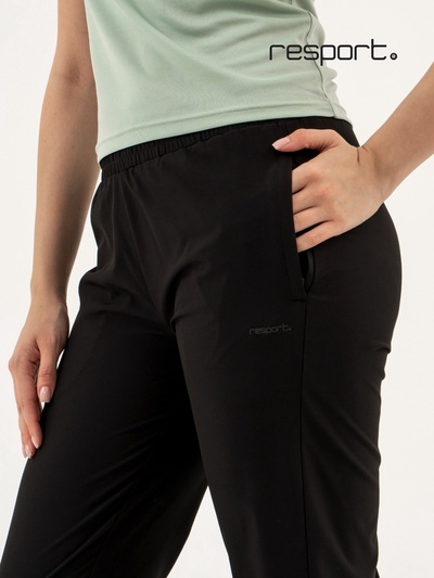 Брюки женские спортивные Resport, размер 42 (XS), чёрные
