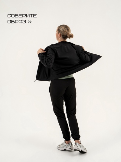 Брюки женские спортивные Resport, размер 42 (XS), чёрные