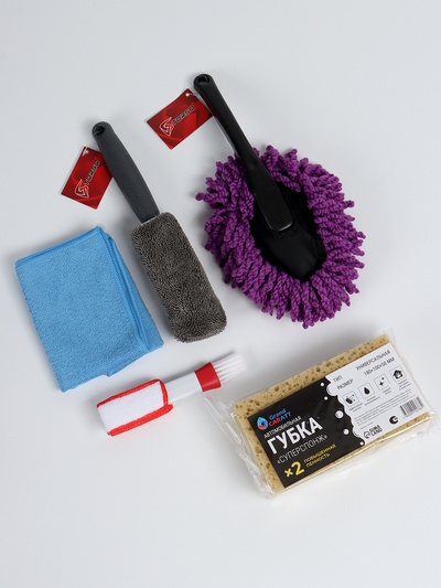 Набор для детейлинга, базовый, 6 предметов