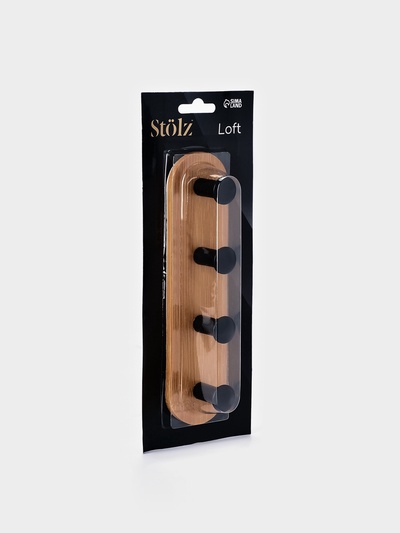 Крючки настенные на липучке Stölz BAMBOO