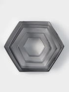 Формы печенья Доляна «Шестиугольник», набор 5 шт., 9.6×8.3×2.5 см, нержавеющая сталь, серебристые - Фото 3