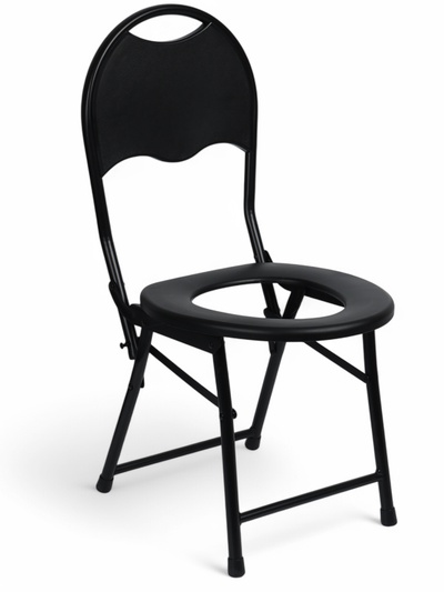 Стул - туалет туристический Maclay складной, со спинкой, 38×32×77 см, до 75 кг