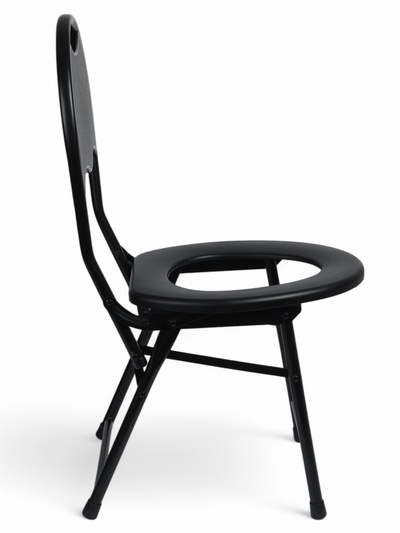 Стул - туалет туристический Maclay складной, со спинкой, 38×32×77 см, до 75 кг