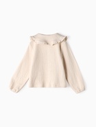 Рубашка для девочки KAFTAN р.28 (86-92 см), молочный 10658417 - фото 14514195