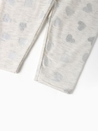 Лосины Крошка Я «Сердце», рост 74-80 см, серые 10658449