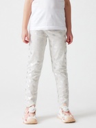 Легинсы для девочки KAFTAN «Сердце», размер 30 (98-104 см), серые - Фото 3