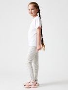 Легинсы для девочки KAFTAN «Сердце», размер 34 (122-128 см), серые - Фото 4