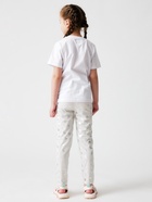 Легинсы для девочки KAFTAN «Сердце», размер 34 (122-128 см), серые - Фото 5