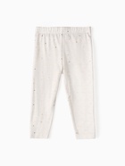 Легинсы для девочки KAFTAN «Сердечки», размер 32 (110-116 см), бежевые  (артикул 10658475)  большой выбор товаров оптом и в розницу по низким ценам с доставкой