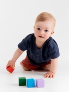 Костюм (футболка и шорты) Крошка Я Муслин, рост 68-74 см - фото 34612596