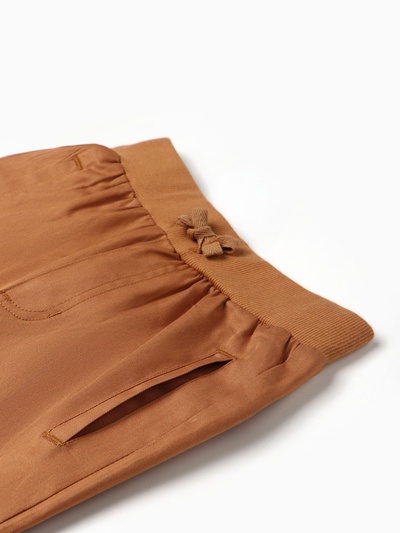 Брюки для мальчика KAFTAN, коричневые, размер 30 (98-104 см)