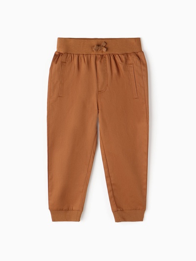 Брюки для мальчика KAFTAN, коричневые, размер 32 (110-116 см)