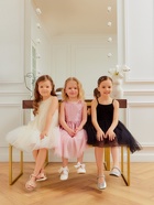 Платье для девочки MINAKU: PartyDress, молочное, рост 98 см - фото 119107885